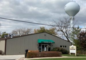 front of community center