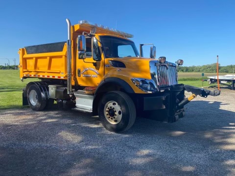 photo of a Warren Township Highway Dept truck at a Touch a Truck event
